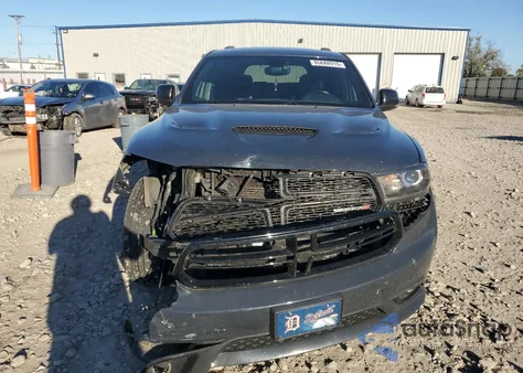 2018 Dodge Durango Gt из США, поврежденный, VIN 1C4RDJDG3JC317327